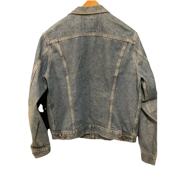 VTG Levi's Mens Blue Long Sleeve Pockets Button Front Denim Jean Jacket Size XLT - Picture 3 of 13